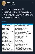 供应链称iPhone 12 Pro将不会拥有高刷新率屏幕