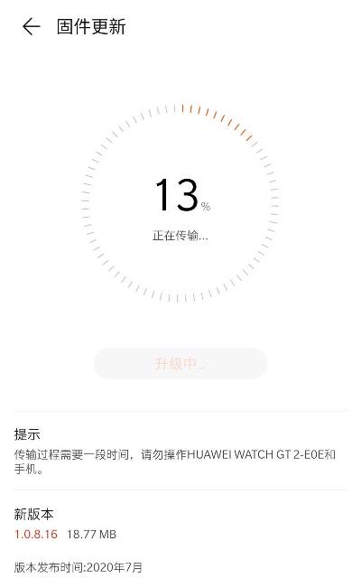 华为 Watch GT 2 获推系统更新：新增运动类型自动识别功能