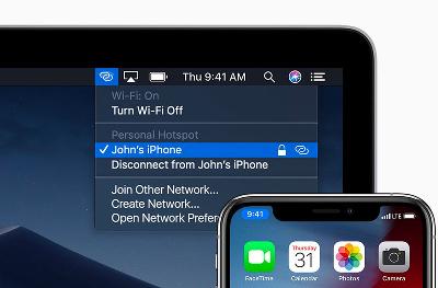 iPhone 12系列机型个人热点共享支持更快的5GHz Wi-Fi