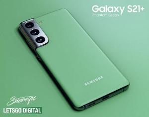 三星Galaxy S21神秘幻影绿配色曝光 标准版首批预售已被抢空