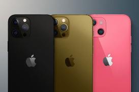 iPhone13存储版本及配色曝光：64G起步 新增粉色款