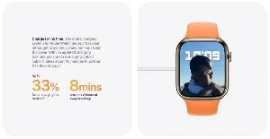 Apple Watch S7想要快充，则需要特定的的充电线