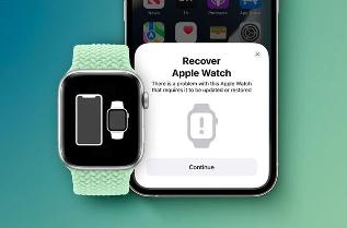 终于不用返厂！iPhone可以直接恢复Apple Watch