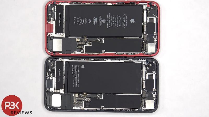 iPhoneSE３拆解，电池增大，与第二代相似