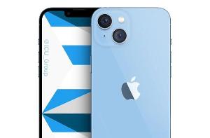 iPhone 14 Max新机概念图曝光：小刘海+后置双摄、天蓝色