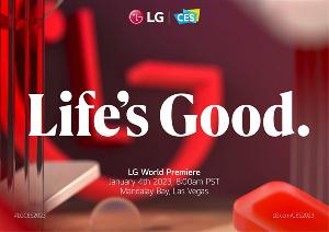 LG 宣布 1 月 5 日举行主题为“美好生活” 发布会：将推出最新 LG OLED 电视