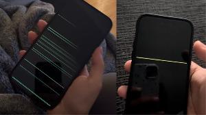 iPhone 14 Pro系列用户报告：屏幕出现绿色和黄色细横线闪烁