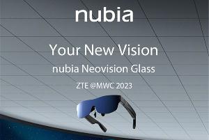 努比亚公布首款 AR 智能眼镜 nubia Neovision Glass，将于 28 日在 MWC2023亮相