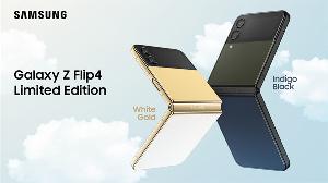 三星 Galaxy Z Flip4 版本在菲律宾推出靛青黑和白金配色