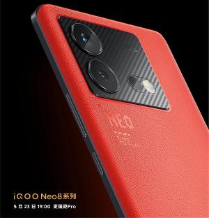 iQOO  Neo8 Pro将于 5 月 23 日全球首发天玑旗舰芯片 9200+