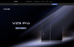 vivo V29 Pro 手机预热：后置 64MP 三摄像头