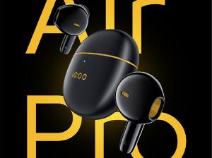 iQOO TWS Air Pro半入耳降噪耳机今晚 8 点开售