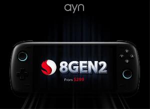 AYN Odin 2 游戏掌机，确认搭载骁龙 8 Gen 2 芯片