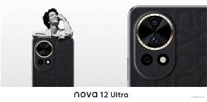 华为nova12系列三款配色图片公布：黑色、白色和蓝色