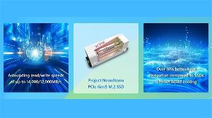 威刚将退出 XPG Project NeonStorm PCIe Gen5 M.2 SSD固态硬盘