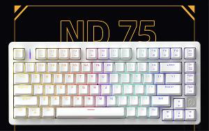 艾石头 ND75 磁轴有线键盘上架，首发价 359 元