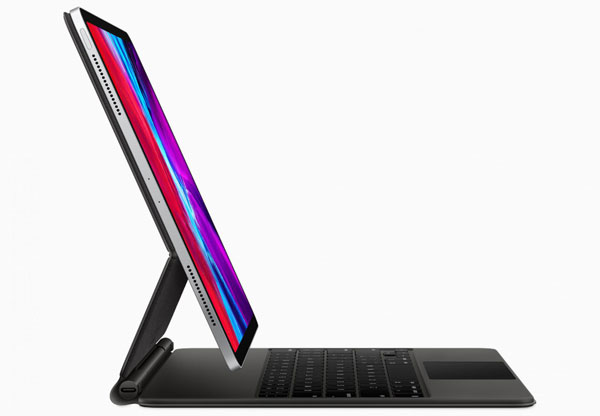 苹果最大版iPad Pro装上妙控键盘后  与MacBook Air比重量感人