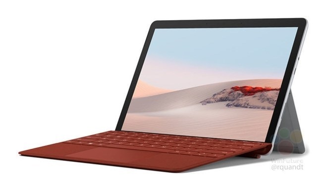 微软 Surface Go 2 渲染图曝光：更大的 10.5 英寸屏幕