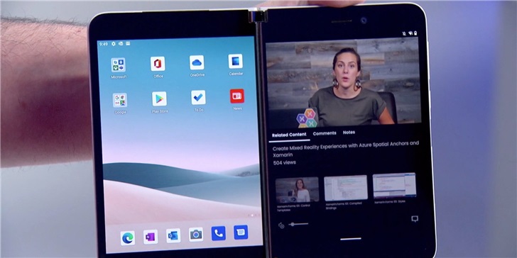 微软发布 Surface Duo App 开发指南：使用谷歌 Flutter SDK 编写