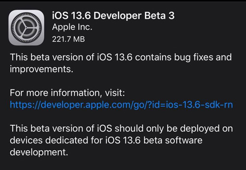iOS13最终beta有哪些新功能