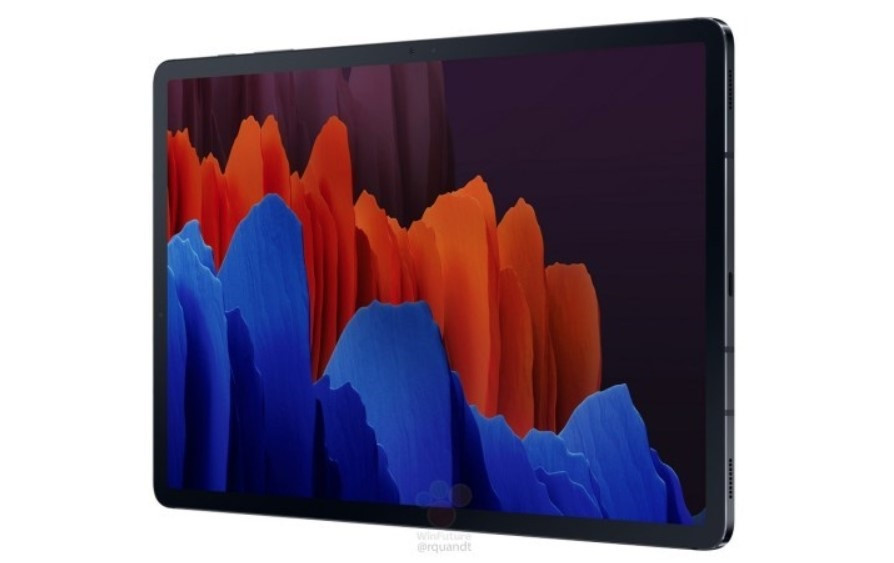 安卓最强平板！三星 Galaxy Tab S7/S7 + 官方渲染图、配置全曝光：120Hz 屏，骁龙 865 + 处理器