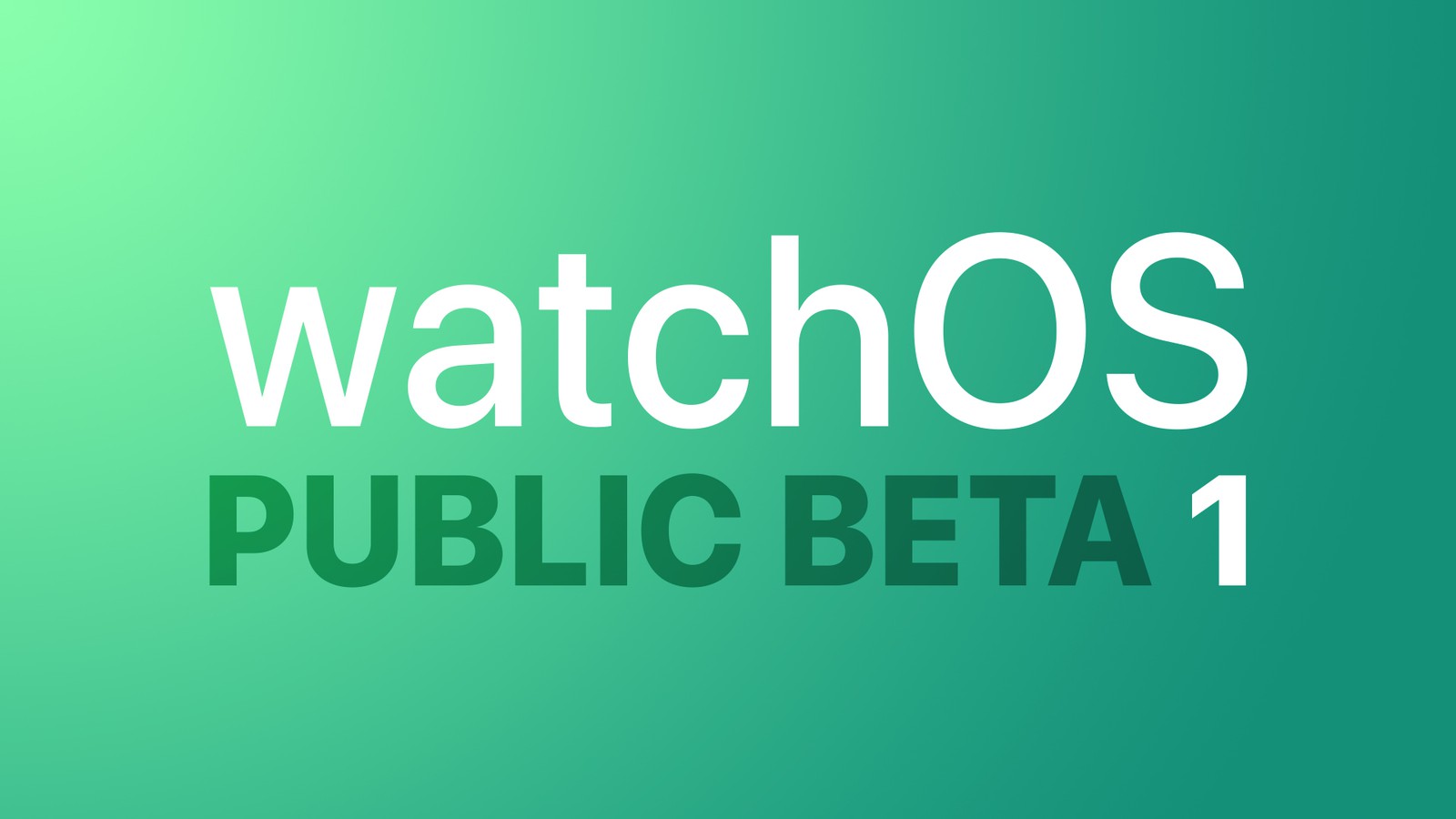 来了！苹果终于发布watchOS 7首个公测版Beta
