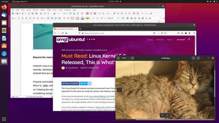树莓派上的Ubuntu 20.10提供了一个完整的Linux桌面和Micro Cloud