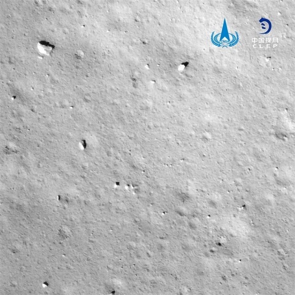 嫦娥五号顺利登月 传回第一视角视频
