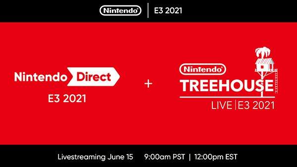 E3 2021任天堂直面会6月16日开幕 40分钟，内容丰富