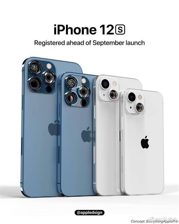iPhone 12s高清渲染图，摄像头真绝了