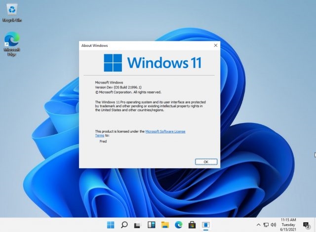 Windows 11命名已确认，6月24日正式推出！