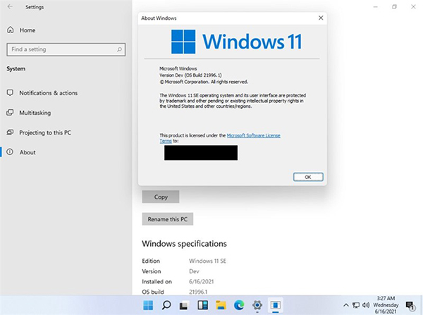 又一款 Windows 11 要来，Windows 11 &quotSE&quotSKU被泄露