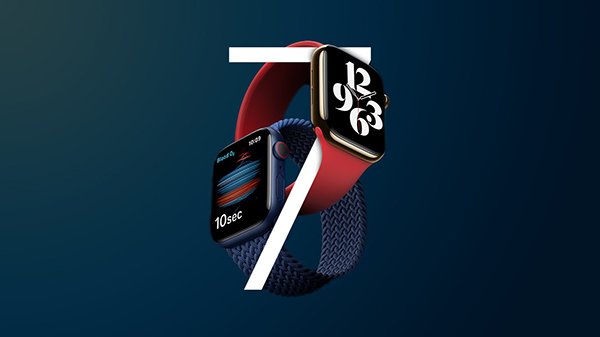 苹果 Apple Watch Series 7 手表爆料：将采用更小的“S7”芯片