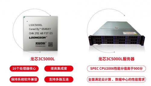 龙芯中科发布首款自助指令系统龙芯处理器3A5000