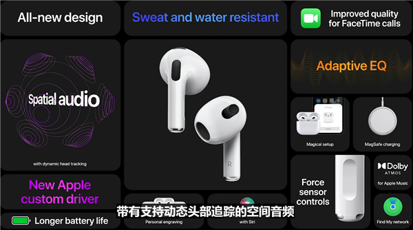 Airpods3音质怎么样