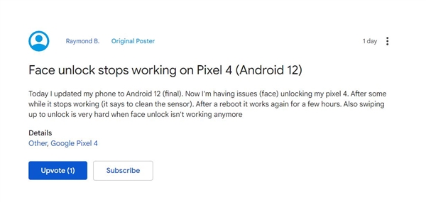 多款谷歌 Pixel 设备更新 Android 12 系统后出现崩溃、续航缩水问题
