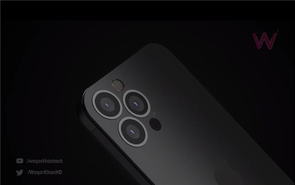 iPhone 14 Pro高清渲染：打孔前摄 后摄不凸起