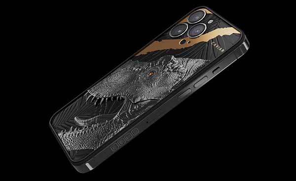 Caviar 定制款苹果 iPhone 13 Pro 上新：背面镶有霸王龙牙齿