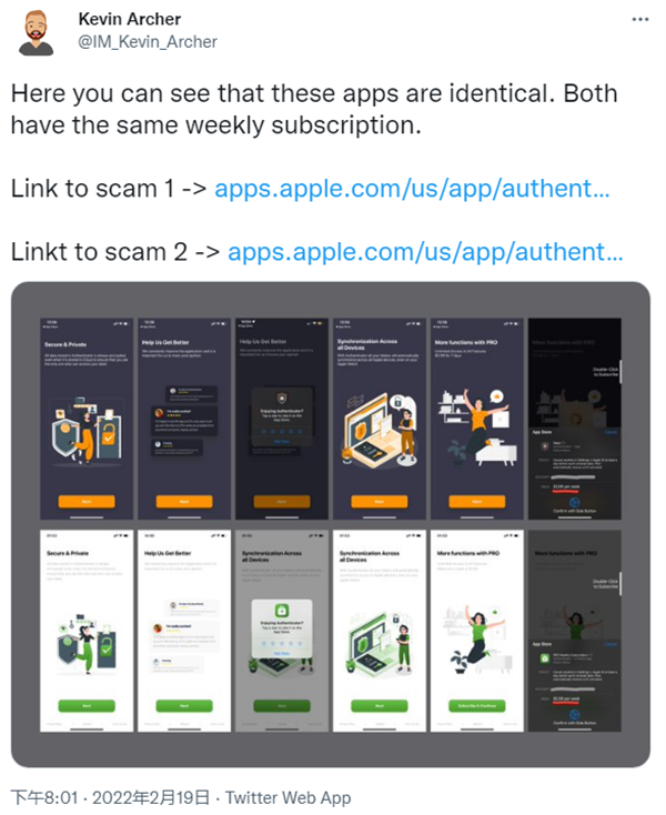 应用开发者吐槽苹果App Store：山寨应用仍不断出现
