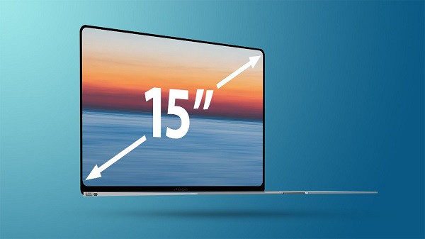 苹果计划在20223年推出Macbook Air 15英寸版