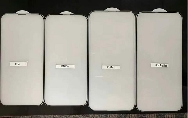 iPhone14系列钢化膜曝光，标准版保有刘海，pro版没有刘海