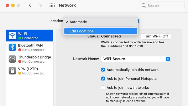 苹果移除macOS Ventura的网络位置功能，是否回归还未知