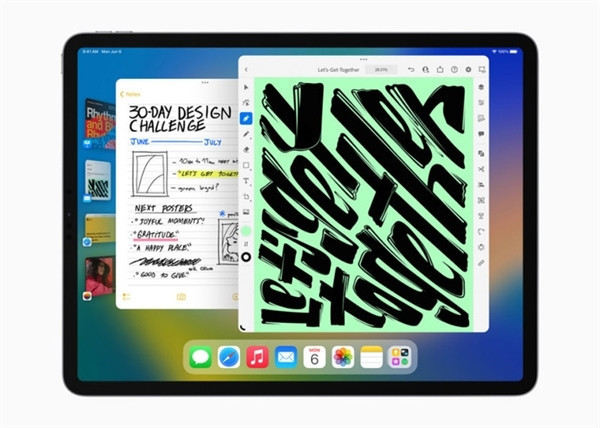 苹果确认会在当地时间10月24日推出iPadOS 16.1：加入了台前调度功能