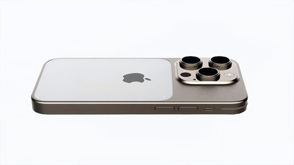 苹果iPhone 15 Ultra渲染图亮相：引入钛金属外壳，有质感、厚度增加!史上首款钛合金手机！