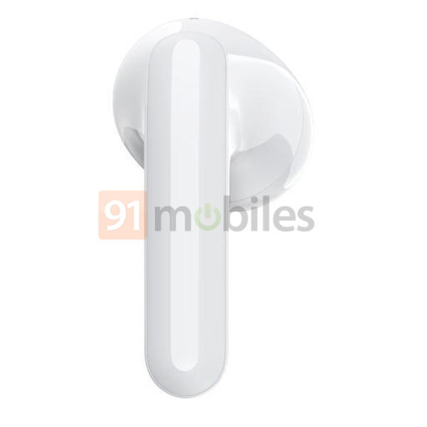 Redmi Buds 4 Lite 耳机的渲染图曝光： 采用长柄 / 杆 + 耳塞的设计与苹果 AirPods 系列神似