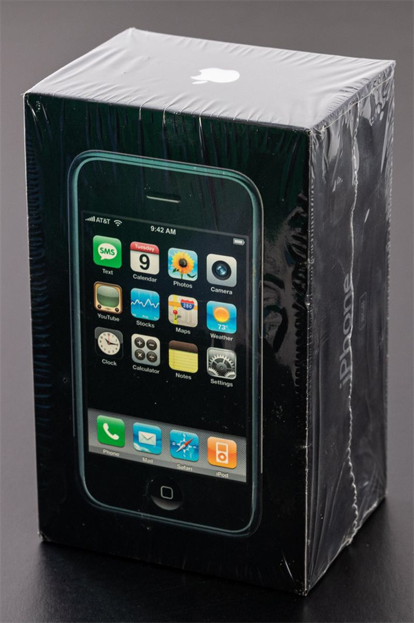 尚未拆封的初代 iPhone正在拍卖中，预估成交价格会在 50000 美元左右