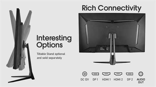 影驰宣布进军游戏显示器市场，推出全新 27 英寸游戏显示器 Vivance-01