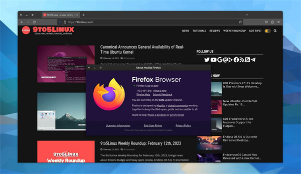 火狐浏览器 Firefox 110 稳定版更新：支持从 Opera、Vivaldi 浏览器导入数据