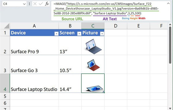 微软宣布：在全平台上为表格处理工具 Excel 引入 Image Function 功能