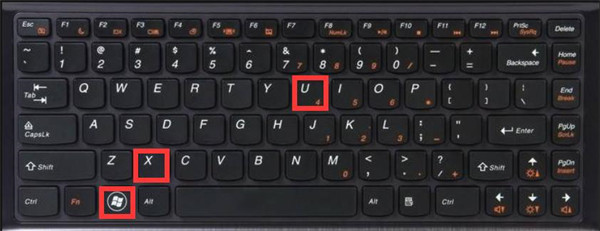 关机按键盘哪个键盘